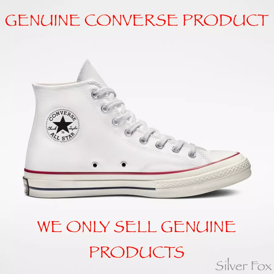 CONVERSE CHUCK TAYLOR 70 ALL STAR HI HIGH TOP WHITE SHOES SNEAKERS RUNNERS  NEW