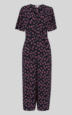 whistles pink jumpsuit