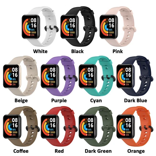 Armband Ersatz Silikon Armband For Xiaomi Mi Watch 2 Lite/Redmi Watch 2 Lite - Bild 2 von 16