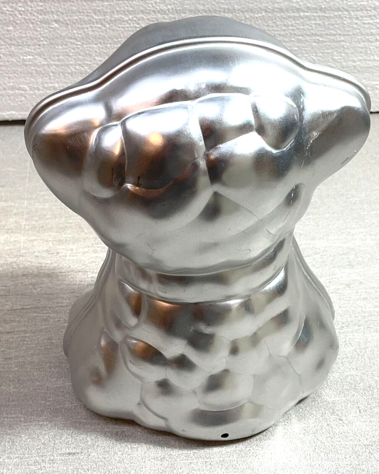 Vintage 1974 3D Wilton Cake Pan Aluminum Mold 502386 Lamb Sheep 2