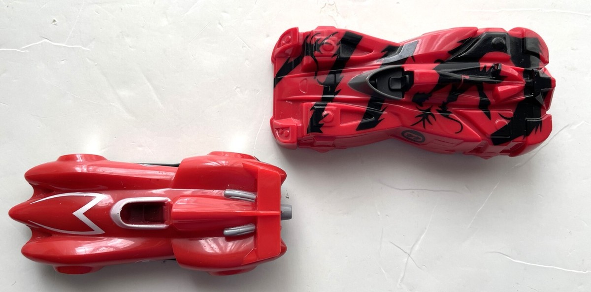 Speed Racer Mach 4 Race Car Red White Red Black Car McDonald's