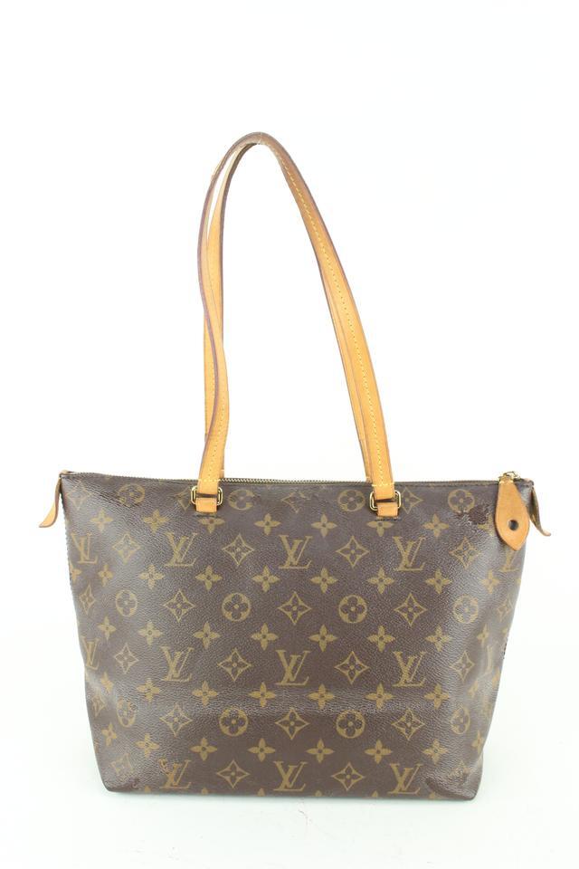 Louis Vuitton Discontinued Monogram Iena PM Zip Tote Bag 86lk67s 