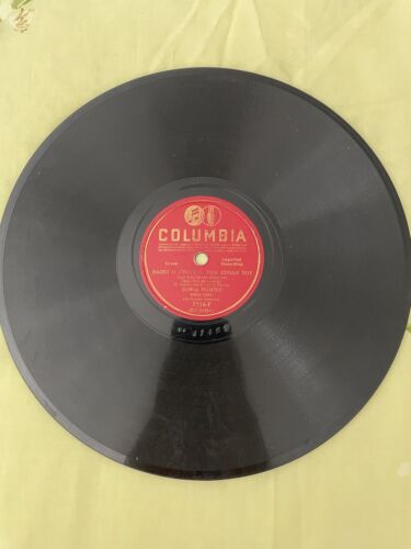 Columbia 7612F - 78rpm Record - Sofia Vebo (Duce Dons / The Italian) GREEK MUSIC - Picture 2 of 5