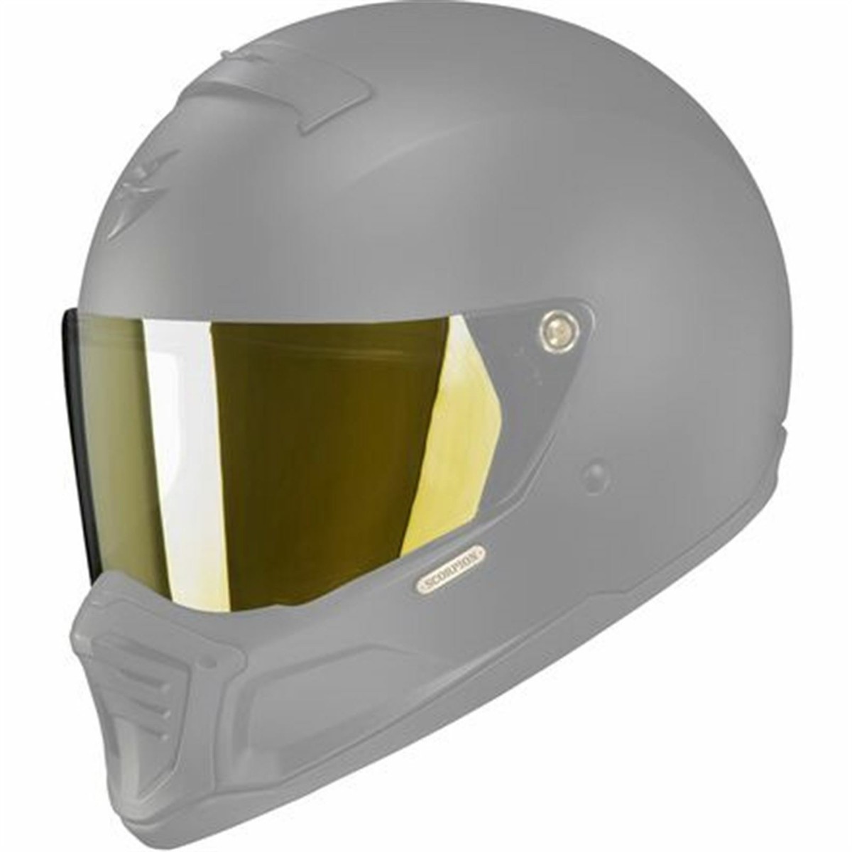 SCORPION EXO-HX1 FACESHIELD - GOLD MIRROR 52-801-71 | eBay
