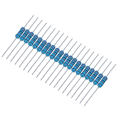 US Stock 20pcs 100K ohm Metal Film Resistor 3W +/- 1% 3 Watt High Quality