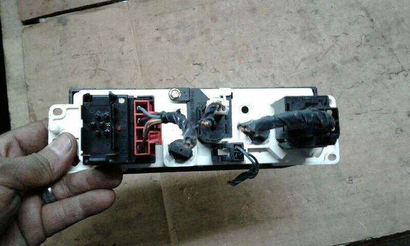 Ford F150 F250 1997-1998 delantero manual calefacción climatización control de temperatura con CA OEM Foto 2 de 2