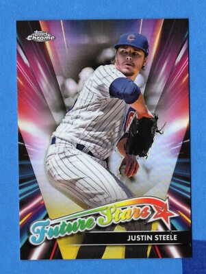 2024 Topps Chrome Justin Steele Future Stars #FS-8 Chicago Cubs