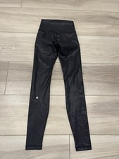 Lululemon Wunder Train HR Tight 28" Foil Special Edition Women's Size 2 LW5DPYS