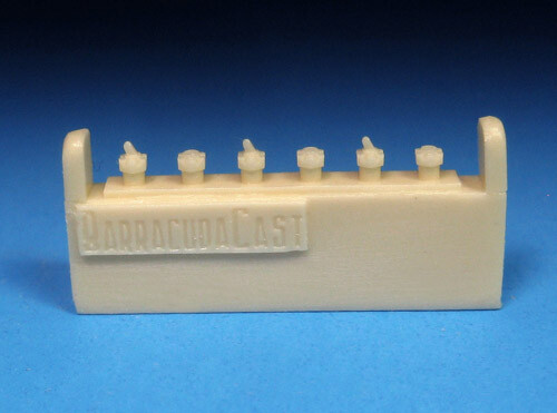 Barracuda BR-R48343 1/48 Sea Fury Main Wheels (Diamond Tread) - Bild 4 von 5