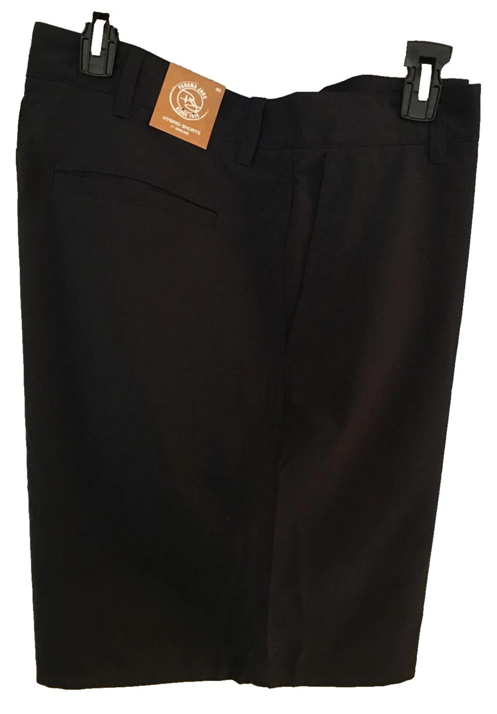 Panama Jack Hybrid Shorts Mens Size 40 Navy Blue Solid 7” Inseam Pockets NWT