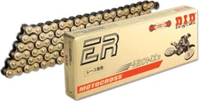 D.I.D. 420 NZ3 Gold Chain-120L - Motocross Dirt Bike Offroad ATV