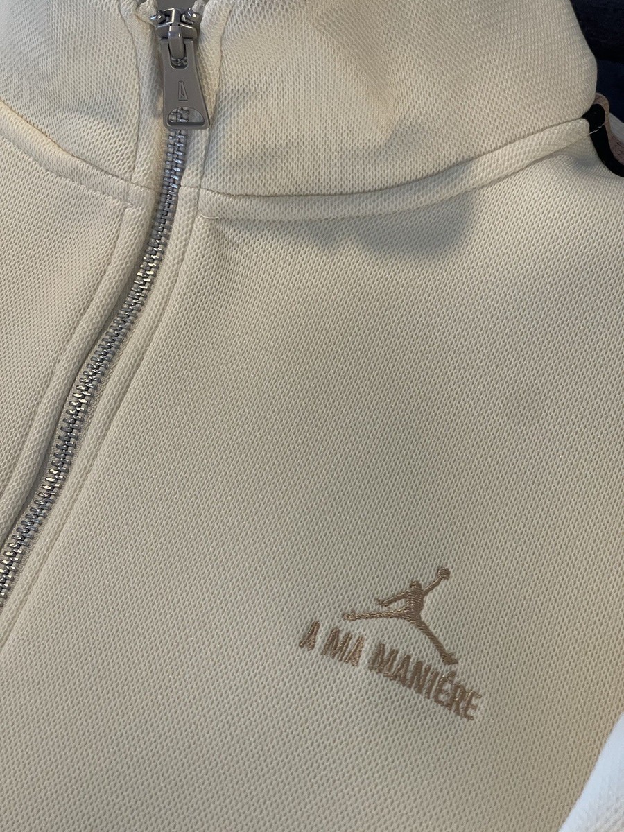 Jordan X - A Ma Maniere Track Jacket Ivory Cream Nike DX5651 Jordan X - A Ma Maniere Track Jacket Ivory Cream Nike DX5651