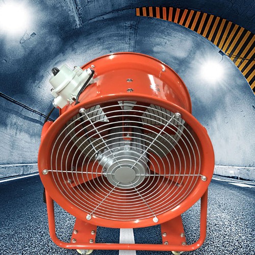 Bauventilator Axialgebläse Baugebläse Bautrockner Ventilator Lüfter Kunststoff 7 - Bild 8 von 10