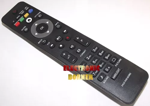 NEUWARE Ersatz Fernbedienung für Philips RC4492/01B CRP612/01 RC4492 CRP612