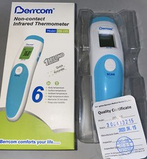 Berrcom Non-Contact Infrared Digital Forehead Thermometer Temperature Gun FDA