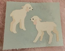 Vintage 1990 Mrs. Grossman’s Sheep/lamb Stickers