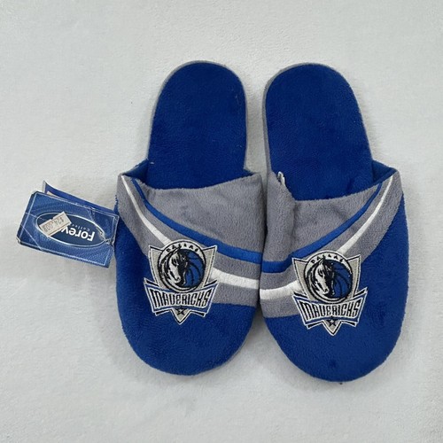 Forever Collectibles Dallas Mavericks House Shoes Slip On Slippers