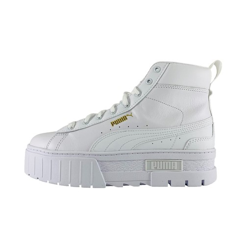 RARE PUMA APEX MID LEATHER 2 STRAP BASKETBALL SHOES MENS 7.5 U.S PUMA RARE APEX MID METALLIC GOLD LEATHER 2 STRAP BASKETBALL  main image 3