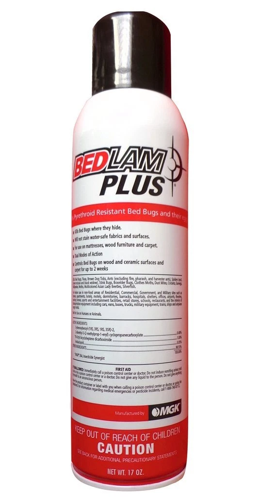 Bedlam Plus Bedbug Insecticide 17 Oz. Can plus fleas ticks