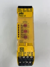 PILZ 750105 Speed Monitoring Safety Relay PNOZ s5 4PST-NO 240VAC 24VDC 6A