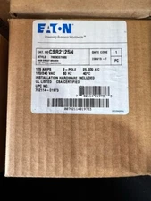 New  Eaton CSR2125N Main Circuit Breaker 2 Pole 120/240 Volt 125 Amp
