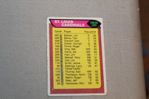 1976 Topps Football Cards Complete Finish Fill Your List Set U-Pick #276-527 - Picture 283 of 372