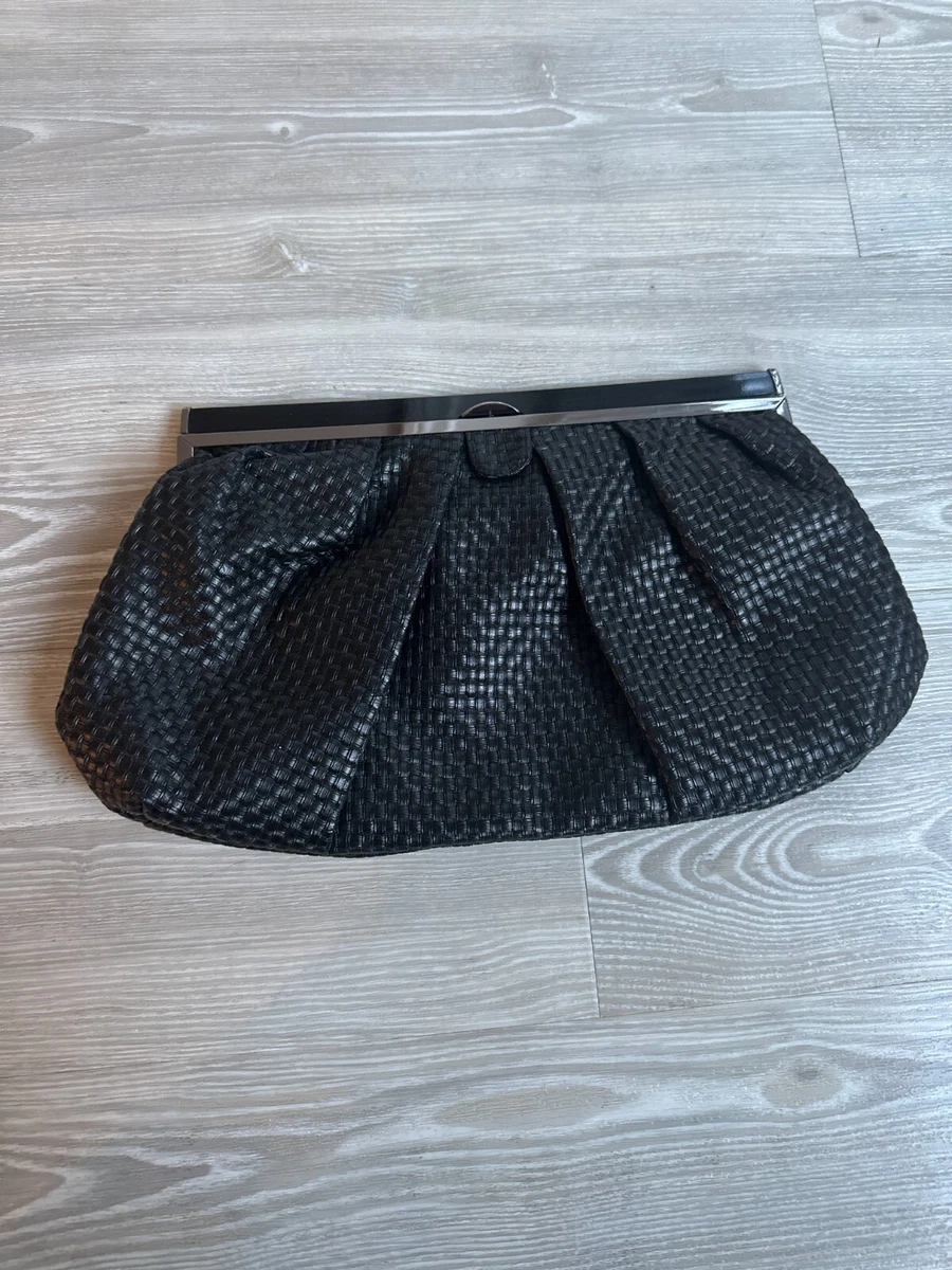 Aldo black clutch bag sale