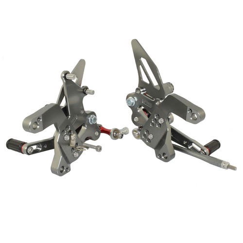 Adjustable Rearset Footrests Foot Pegs Pedals For KAWASAKI Z 900 Z900 2017-2023 - Picture 27 of 35