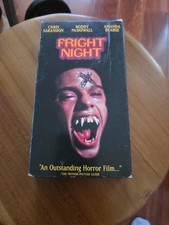 Fright Night 1985 VHS, 1996 Release, Good Condition, Cult Vampire