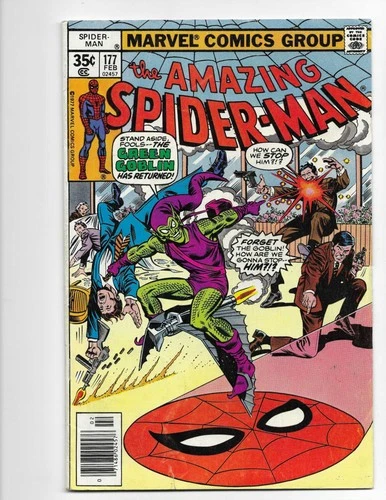 Amazing Spider-Man 177 1978 Marvel Comics VG+ 4.5 Green Goblin Mary Jane Watson
