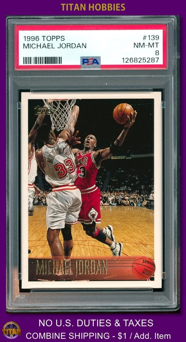 Topps Michael Jordan Basketball Autographed Sports Trading Cards