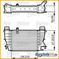 LadeluftküHler Valeo 818251 FüR Renault Modus/Grand Modus