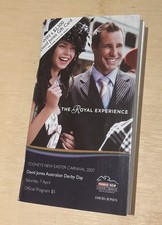 Australian Derby Day Run At Randwick 7/4/2007 Racebook Programme
