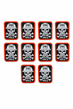 FR Replacement Patch Lot of 10 iron-On Flame Resistant Tags  HRC2 2112