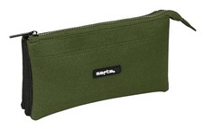 Safta Dark Forest   Triple Pencil Case, Children's Pencil Case, Ideal for School