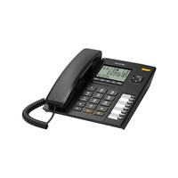 Alcatel T78 Corded Phone Black Large Screen Handsfree 8 Direct Memory Keys T78