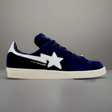 adidas BAPE x Campus 80s '30th Anniversary - Navy' ID4770 Men's Shoes Size 8 NIB