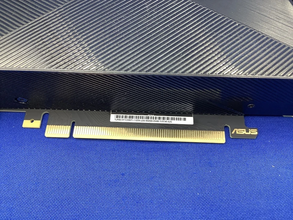 ASUS GeForce RTX 2080 TI 11GB GDDR6 PCIE Graphics Card TURBO-RTX2080TI-11G - Image 3 of 4