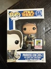 Funko Pop Star Wars Princess Leia 54 Unmasked 2015 SDCC 1008 PCS W/Vaulted Case