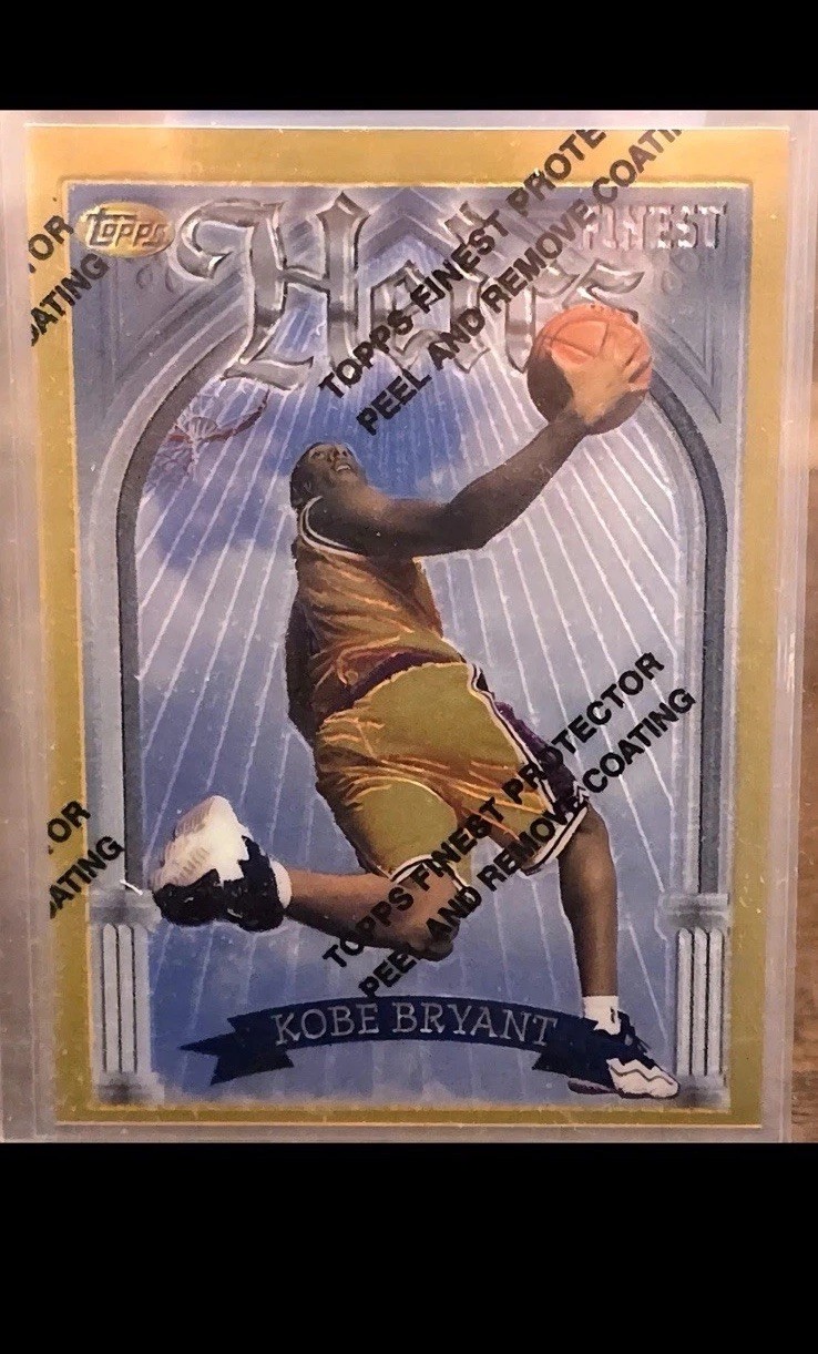 🔥1996-97 Topps Finest Heirs Kobe Bryant Rookie Gold #269 W/Coating NICE 🔥
