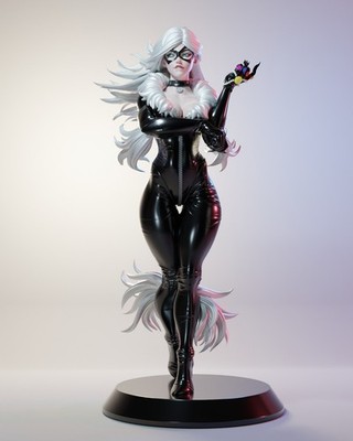Sexy Marvel Black Cat Sexy Statue Felicia Hardy Infinity Gems Figure Pre-Order
