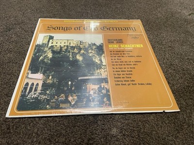SONGS OF OLD GERMANY HEINZ SCHACHTNER SILVER TRUMPET LP NEW SEALED ON CAPITOL
