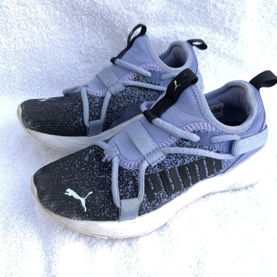 Tênis PUMA Softride Rift Sprinkle Slip On Roxo Sapatos Casuais - Imagem 2 de 4