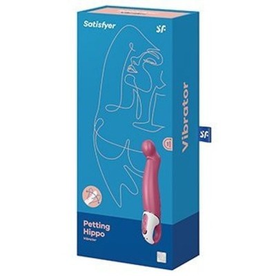Satisfyer Vibes Petting Hippo G-Spot Vibrator Fuchsia