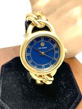 Tory Burch Women's Watch TBW7212 Ravello Quartz Blue Dial Gold Steel 32mm