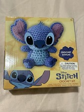 Disney Stitch Crochet Kit  Paint Your Own Figurines Set Craft Kit