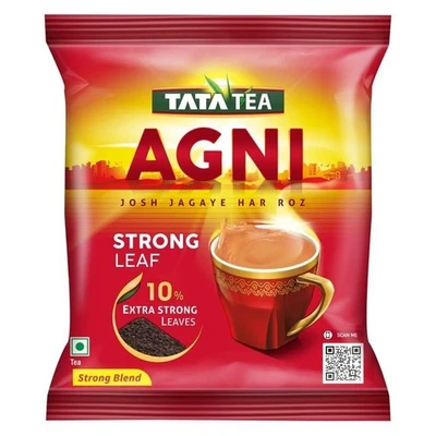 Tata Tea Agni | Chai fort avec 10 % de feuilles extra fortes | Thé noir | 250 g - Photo 1/4