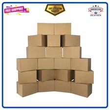 UBMOVE Medium Moving Boxes 18x14x12 Inch Corrugated Shipping Boxes 20 Pack