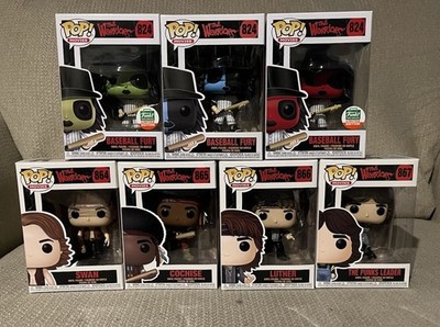 The Warriors Funko Pop Vinyl Complete Set Lot 824,864-867 Great Condition