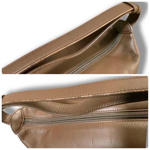 Montblanc Star Charm Shoulder Bag Leather Brown Silver Color From Japan - Foto 24 di 24